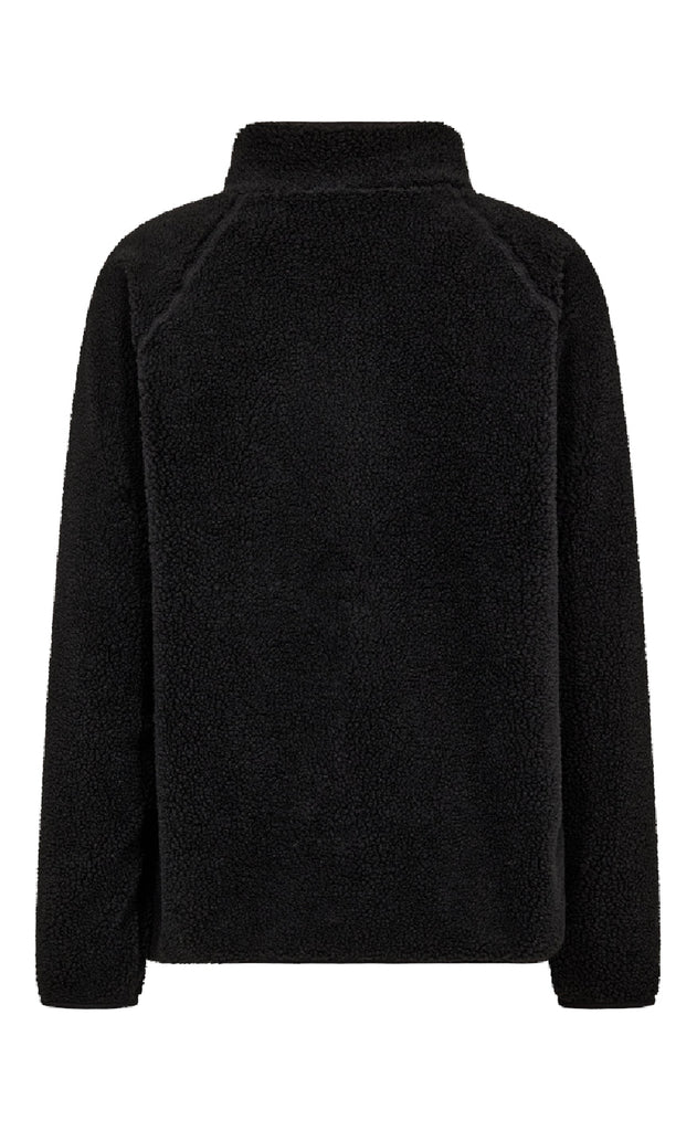 Freequent Pullover - Teddy - Black