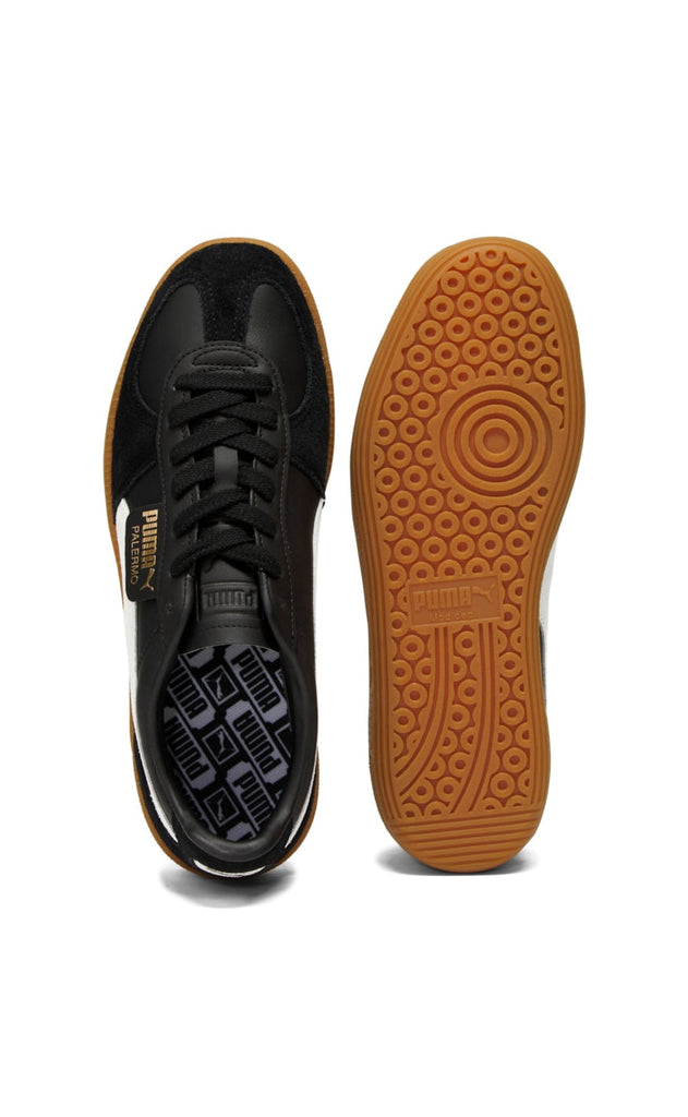 Puma Sneakers - Palermo Lth - Black Feather/Gray Gum