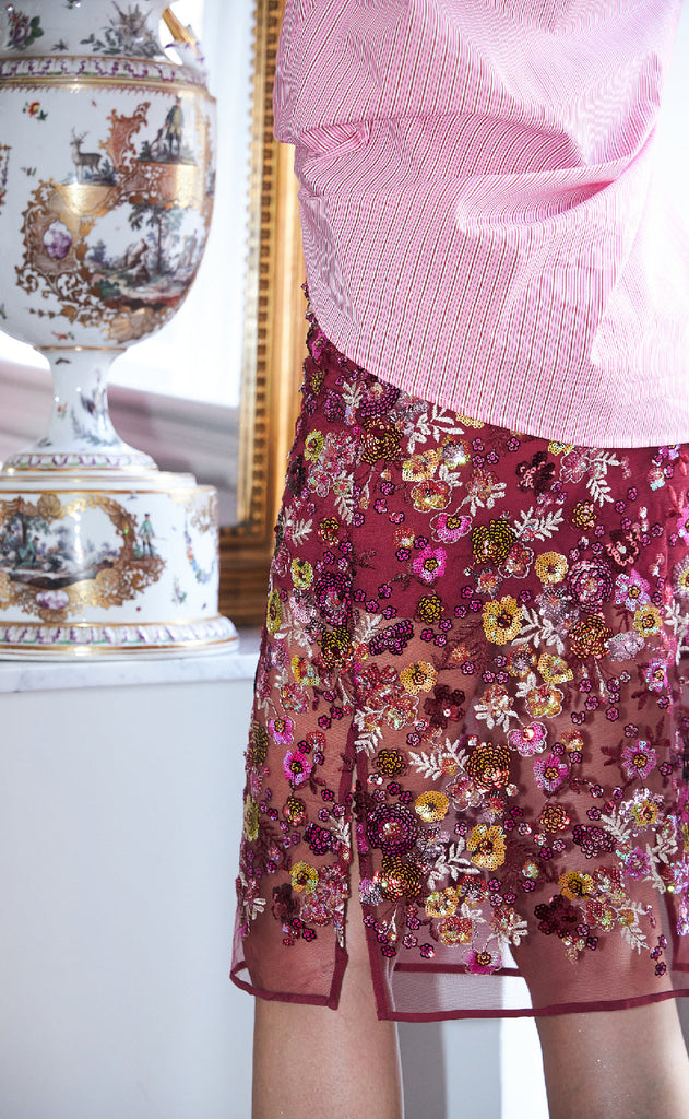 Cras Skjørt - Queen - Cabernet