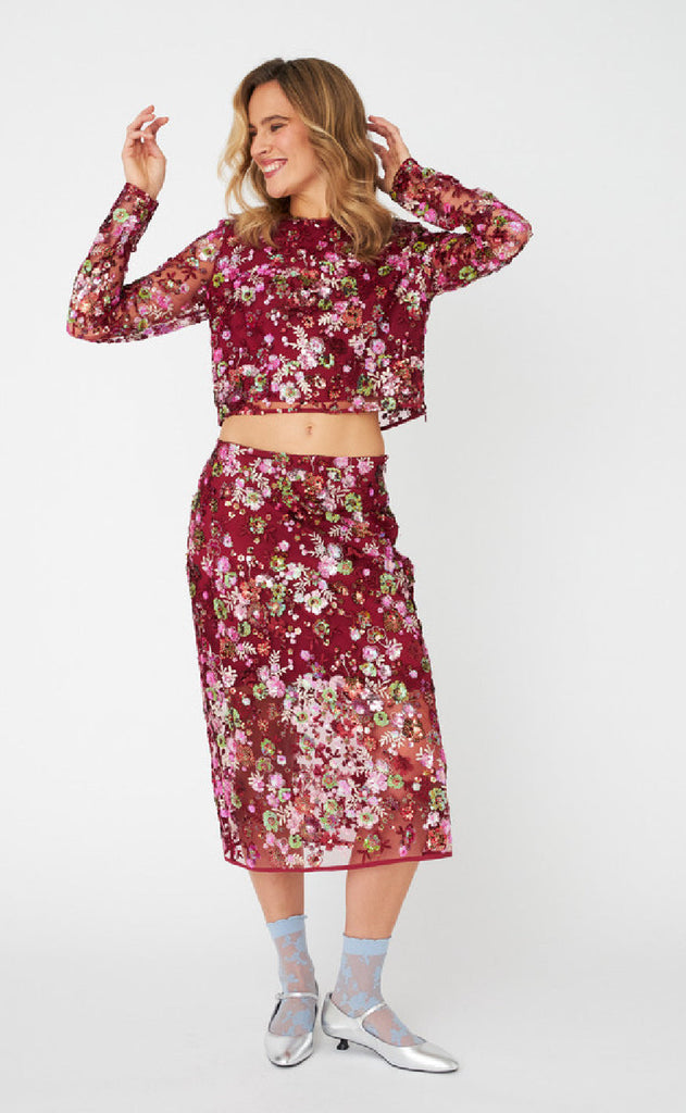 Cras Bluse - Queen - Cabernet