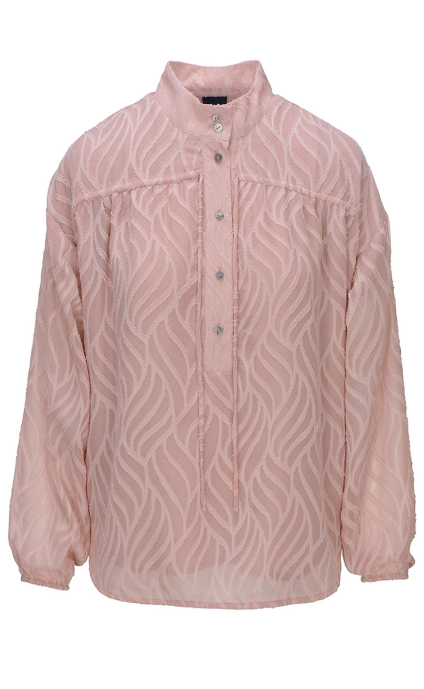 One Two Luxzuz Bluse - Rosi - Lotus