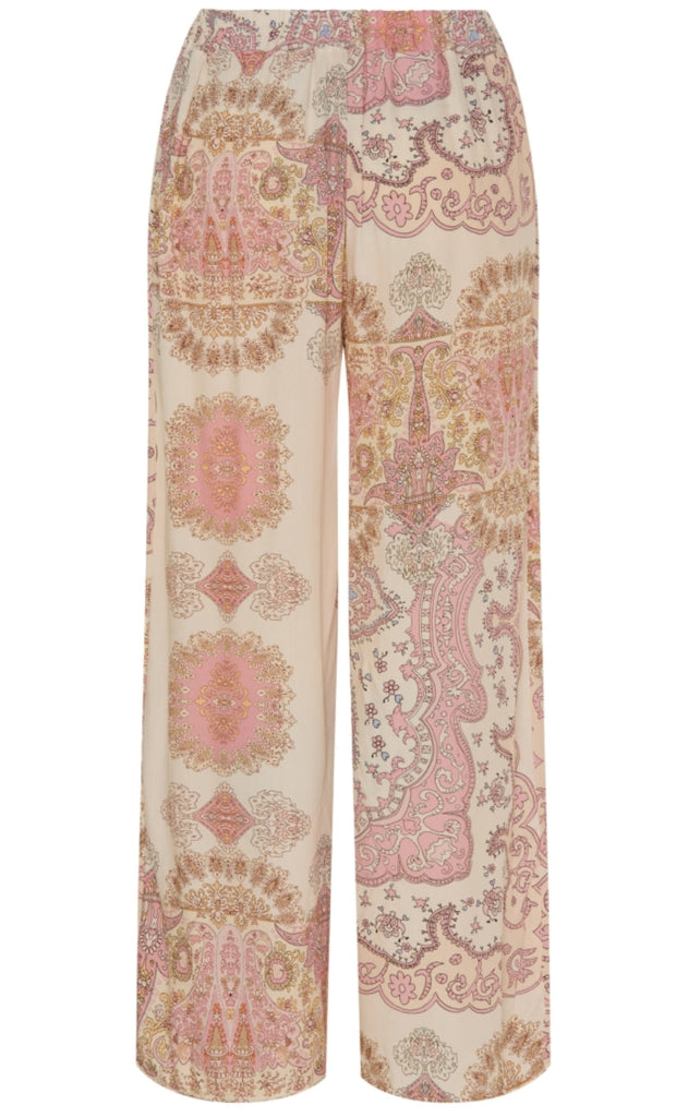 Marta Du Chateau Bukser - 6192 Grethe - Print Rosa