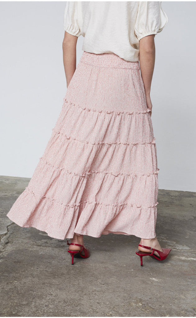 Love & Divine Skjørt - Love1326 - Red/White Stripe