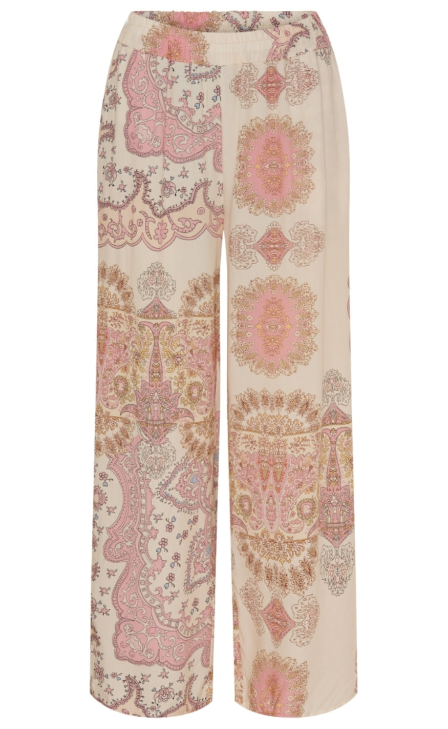 Marta Du Chateau Bukser - 6192 Grethe - Print Rosa