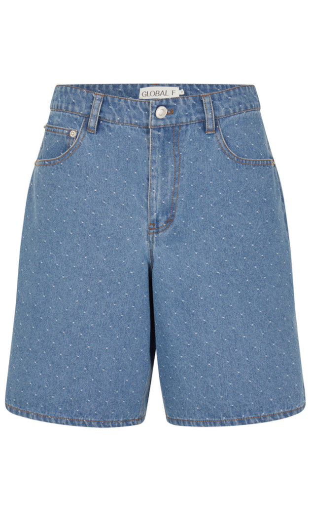 Global Funk Shorts - Talina - Midt Blue Dot