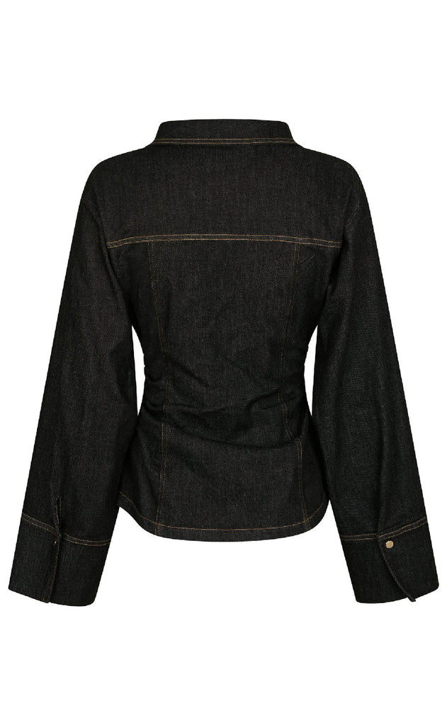 Neo Noir Skjorte - Rabia Denim - Black