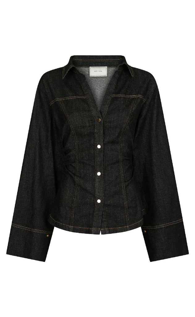 Neo Noir Skjorte - Rabia Denim - Black