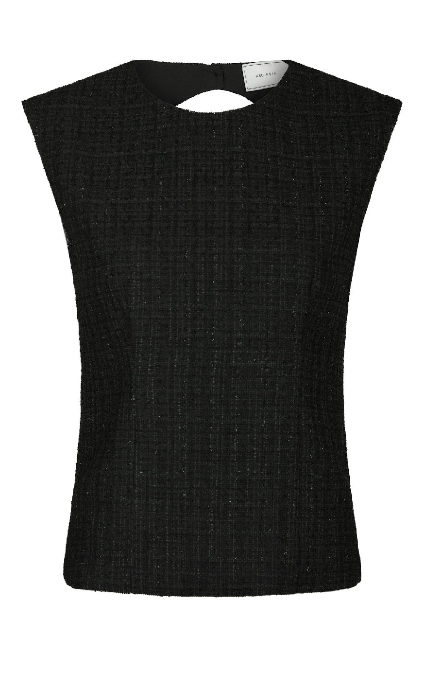 Neo Noir Bluse - Rafli - Black