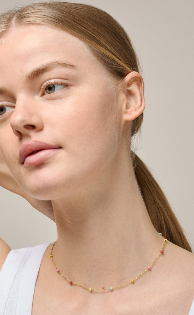 ENAMEL Copenhagen Halskjede - Lola Bold - Rainbow