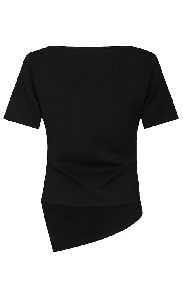 Neo Noir R-Shirt - Rasmine Soft - Black