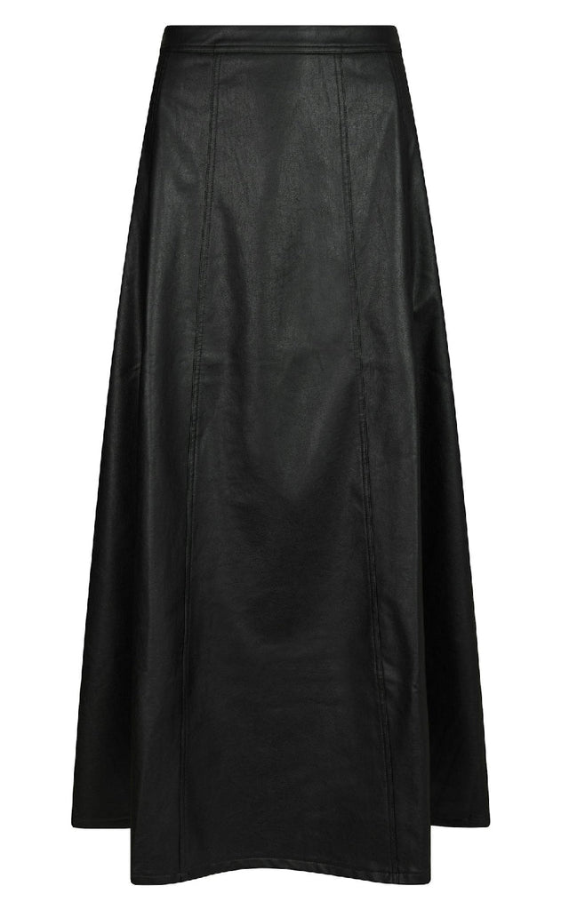 Neo Noir Skjørt - Raya Faux - Black