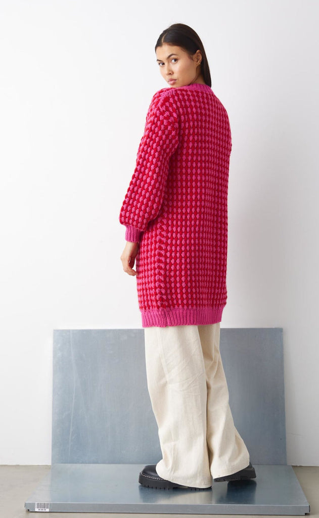 Noella Cardigan - Gio - Pink Red Mix