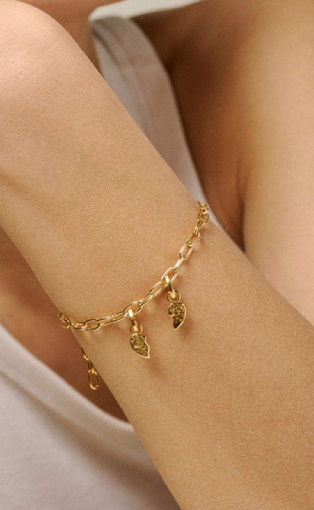 ENAMEL Copenhagen Vedhæng - Twin Heart - Left