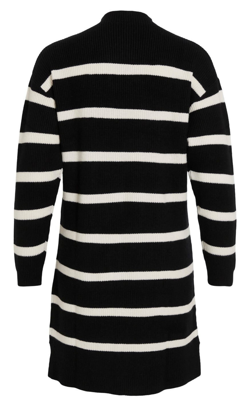 VILA Kjole - Ril - Black/White