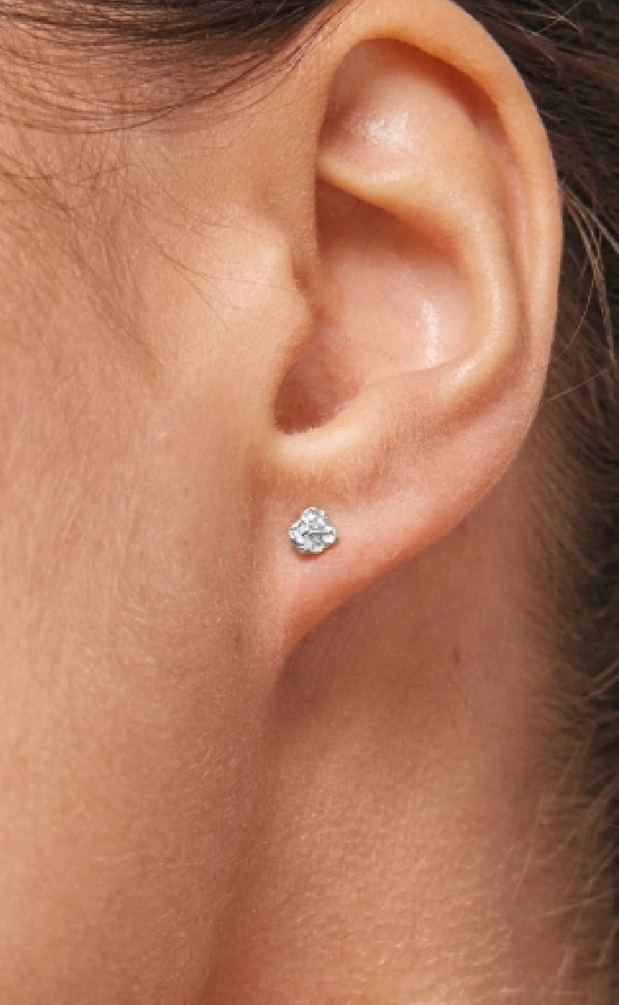 Enamel Copenhagen Øreringer - Studs Rio Mini - Silver Colour