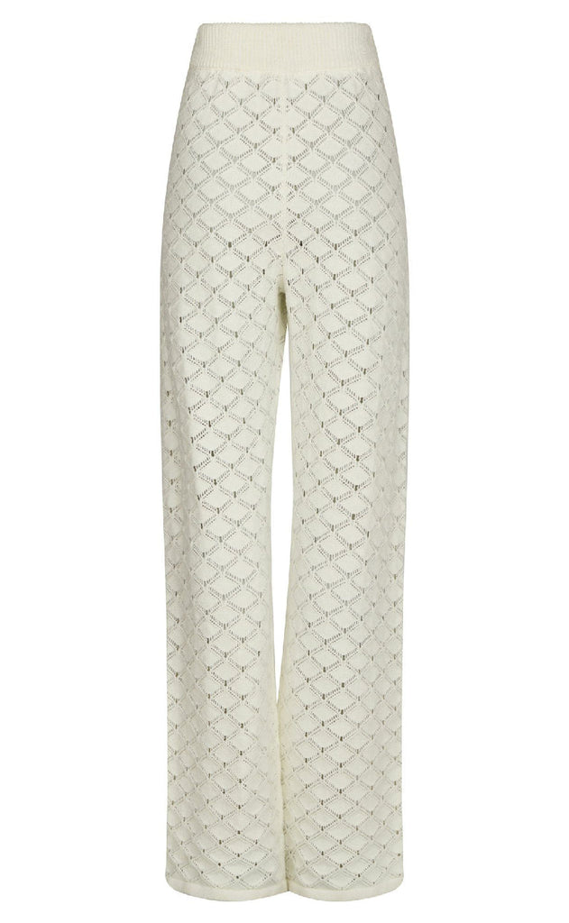 Neo Noir Bukser - Rizzy Chrochet - Off White