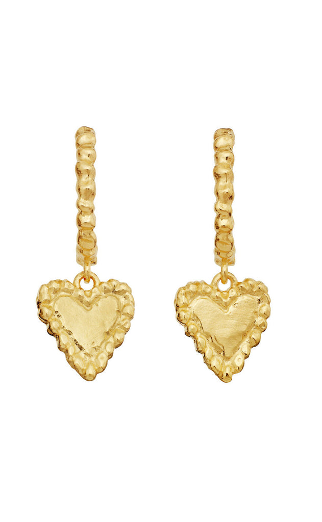 Maanesten Øreringer - Rosalinde  - Gold Colour