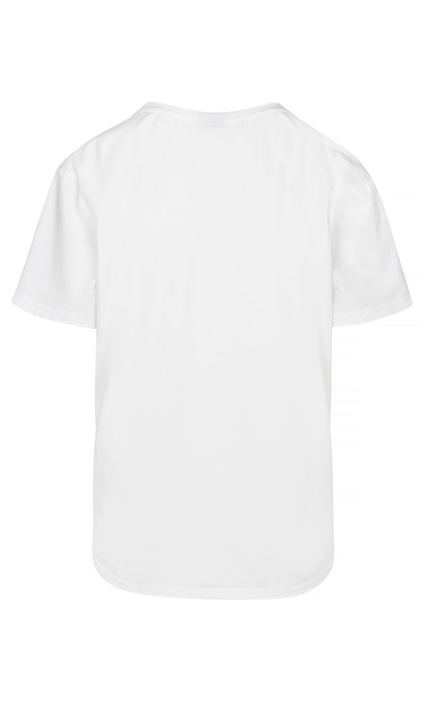 Luxzuz T-shirt - Rock - White