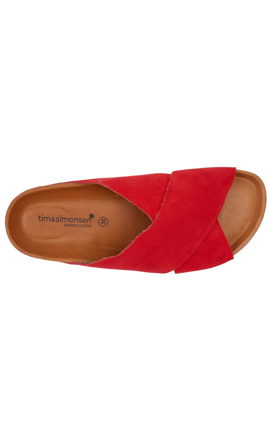 Tim & Simonsen Sandal - Annet - Rojo Fuego