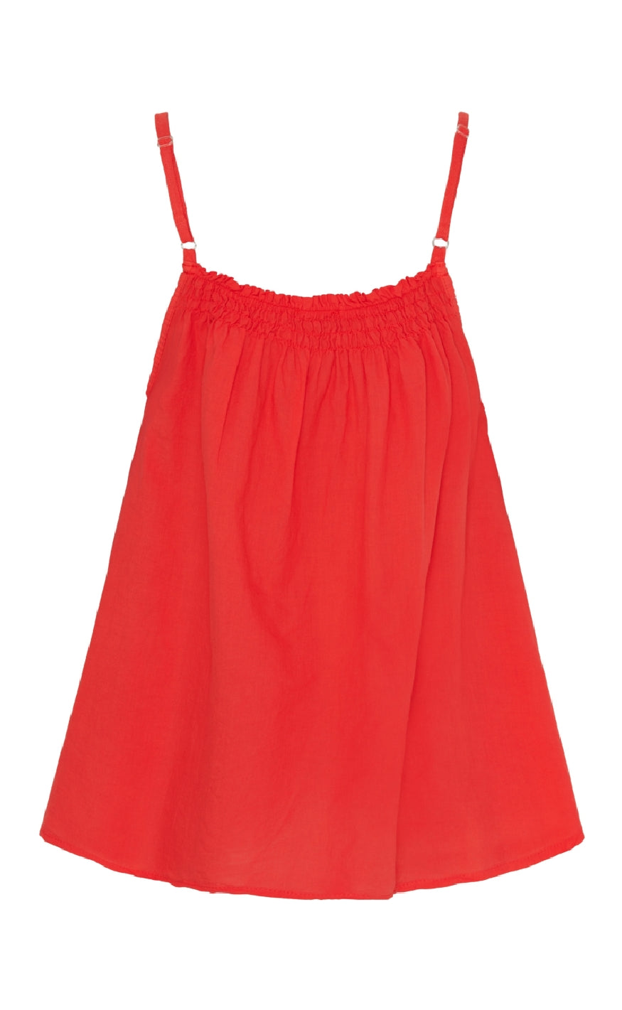 Marta Du Chateau Topp - Svanhildur - Red