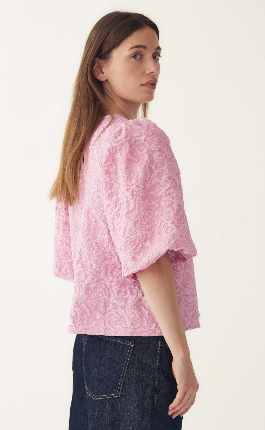 Noella Bluse - Shelly - Baby Pink