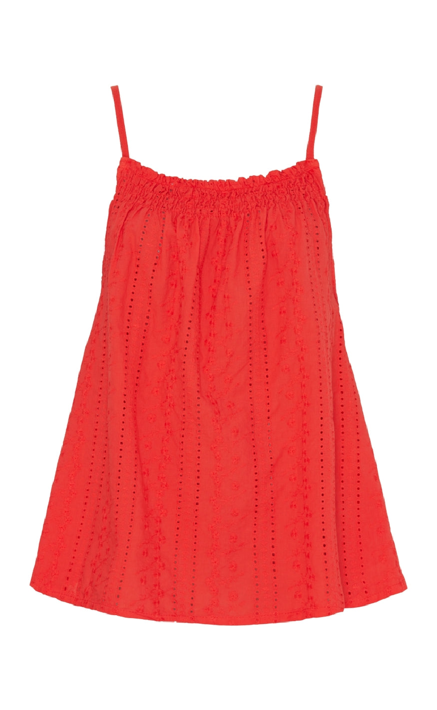 Marta Du Chateau Topp - Svanhildur - Red