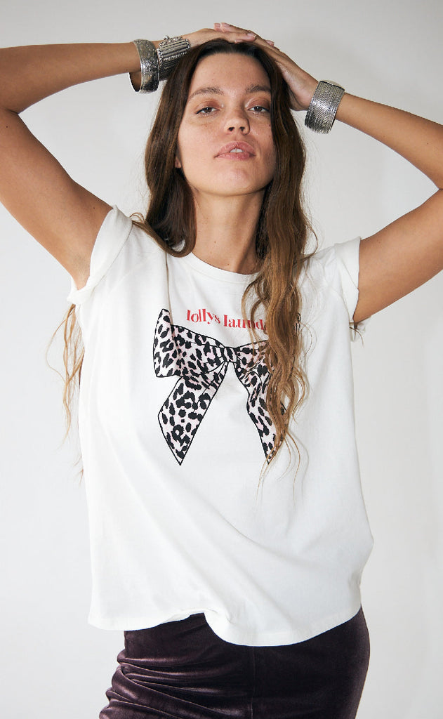 Lollys Laundry T-shirt - Roma - White 01