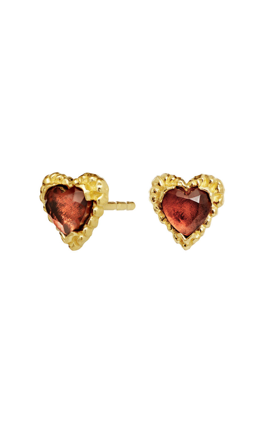 Maanesten Øreringer - Lina Rosa  - Gold Colour