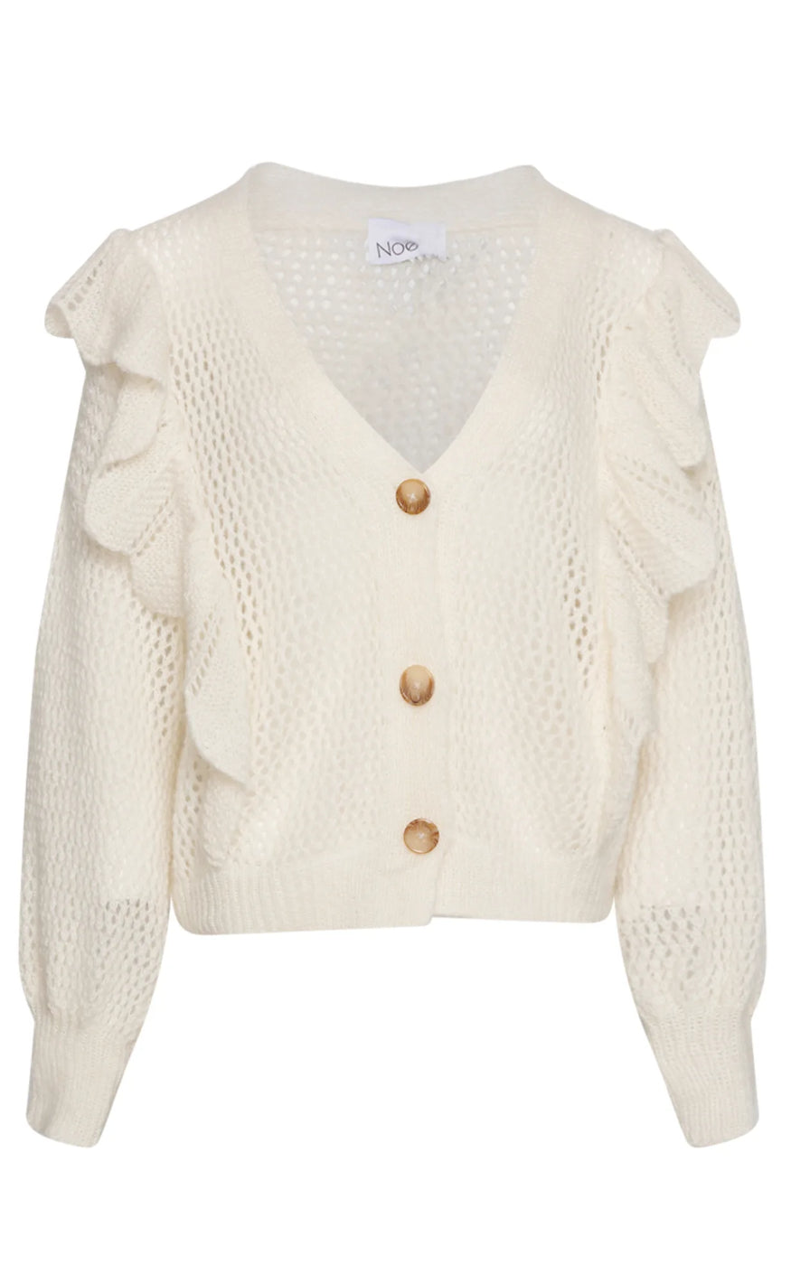 Noella Cardigan - Rosa - Cream