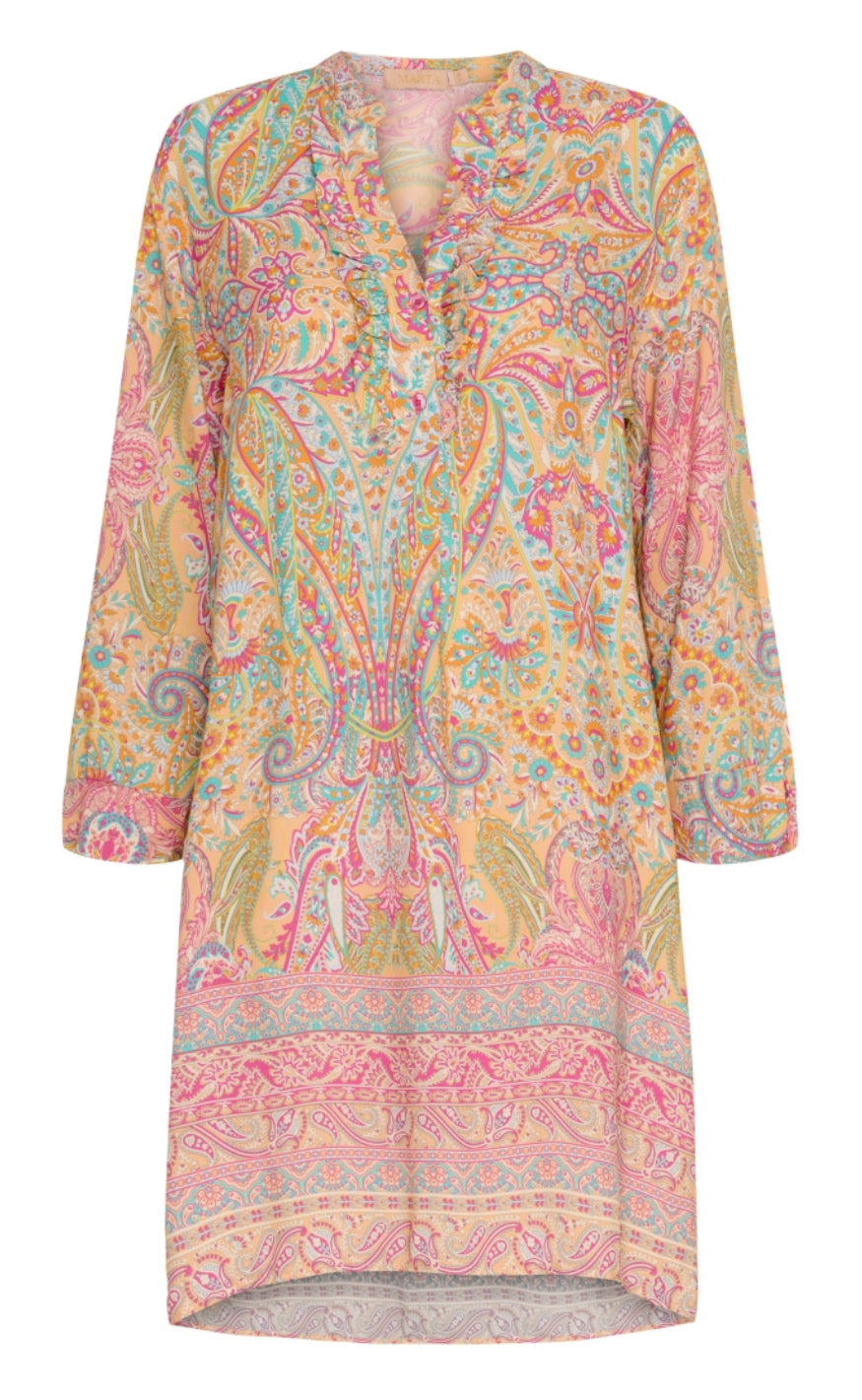 Marta Du Chateau Kjole - 2604B - Bellini Rosa