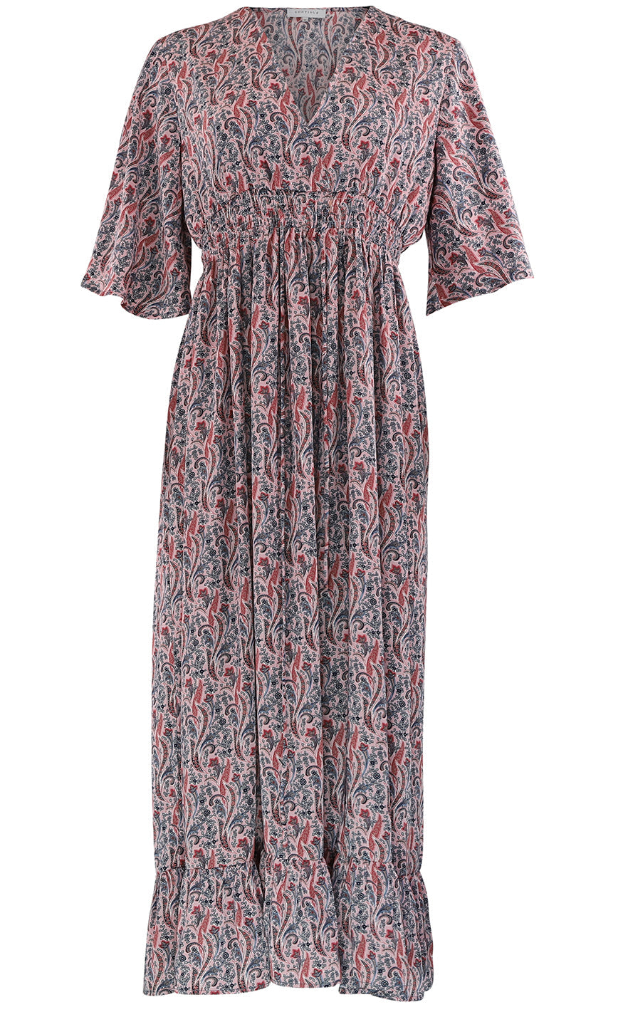 Continue Kjole - Thilde - Rose Paisley