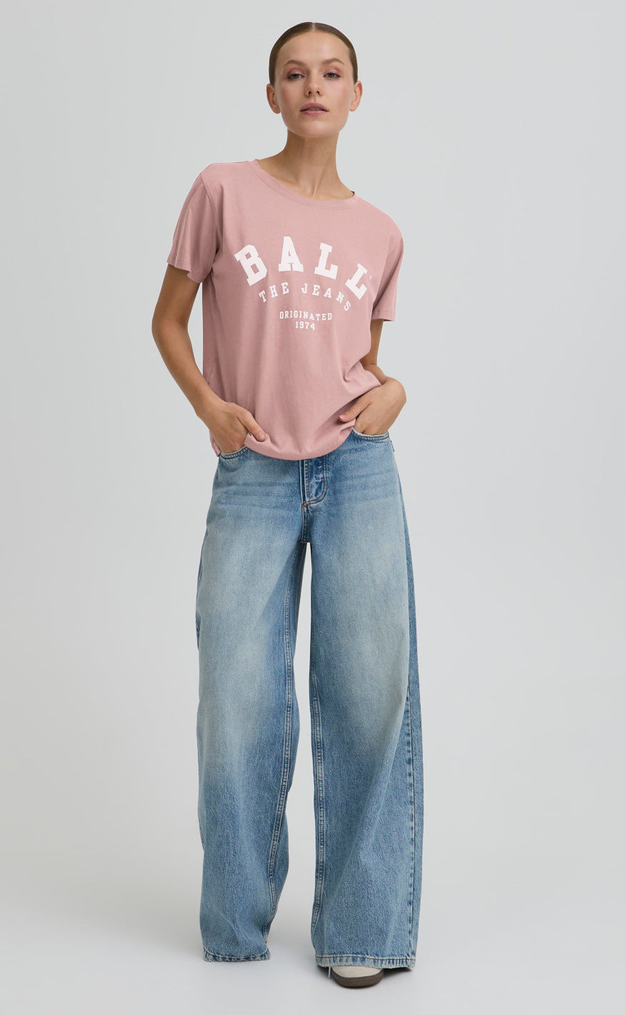 BALL Original T-shirt - Maldini - Rose Taupe