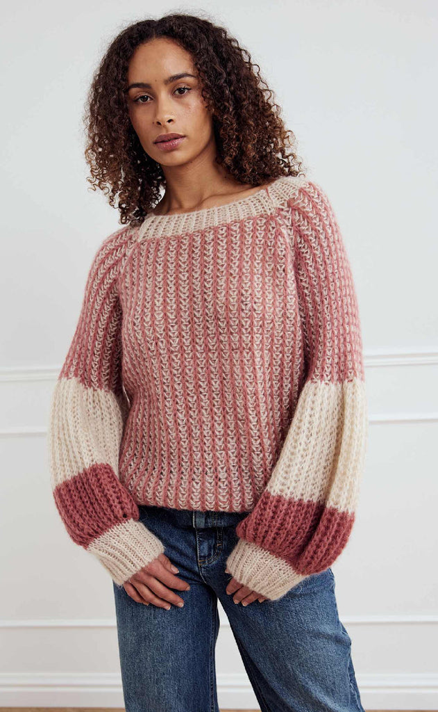Noella GenserGenser - Liana Knit - Rose Cream