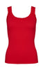 Tim & Simonsen Topp - Frida Rib - Rosso
