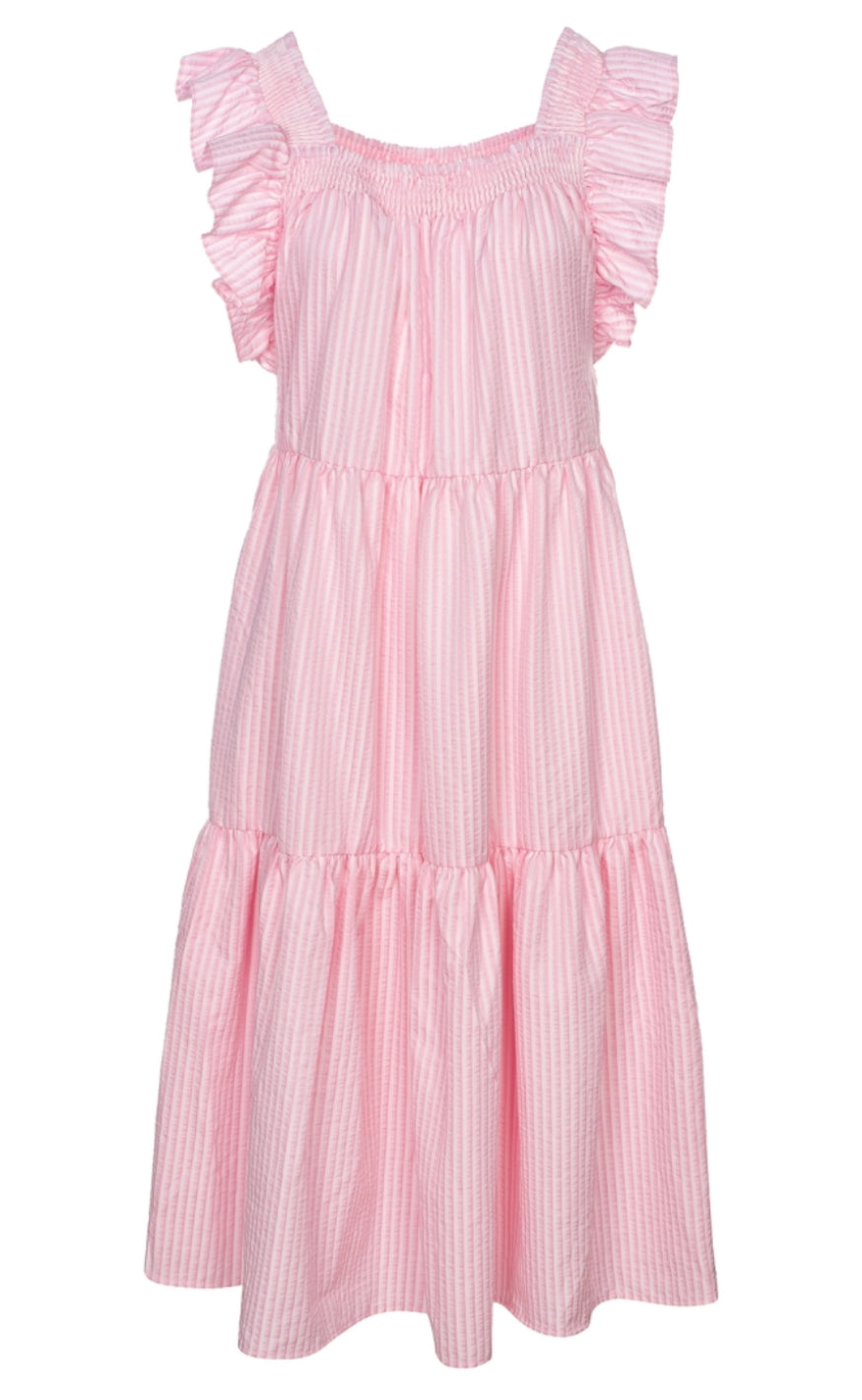 One Two Luxzuz Kjole - Rufusana - Sachet Pink