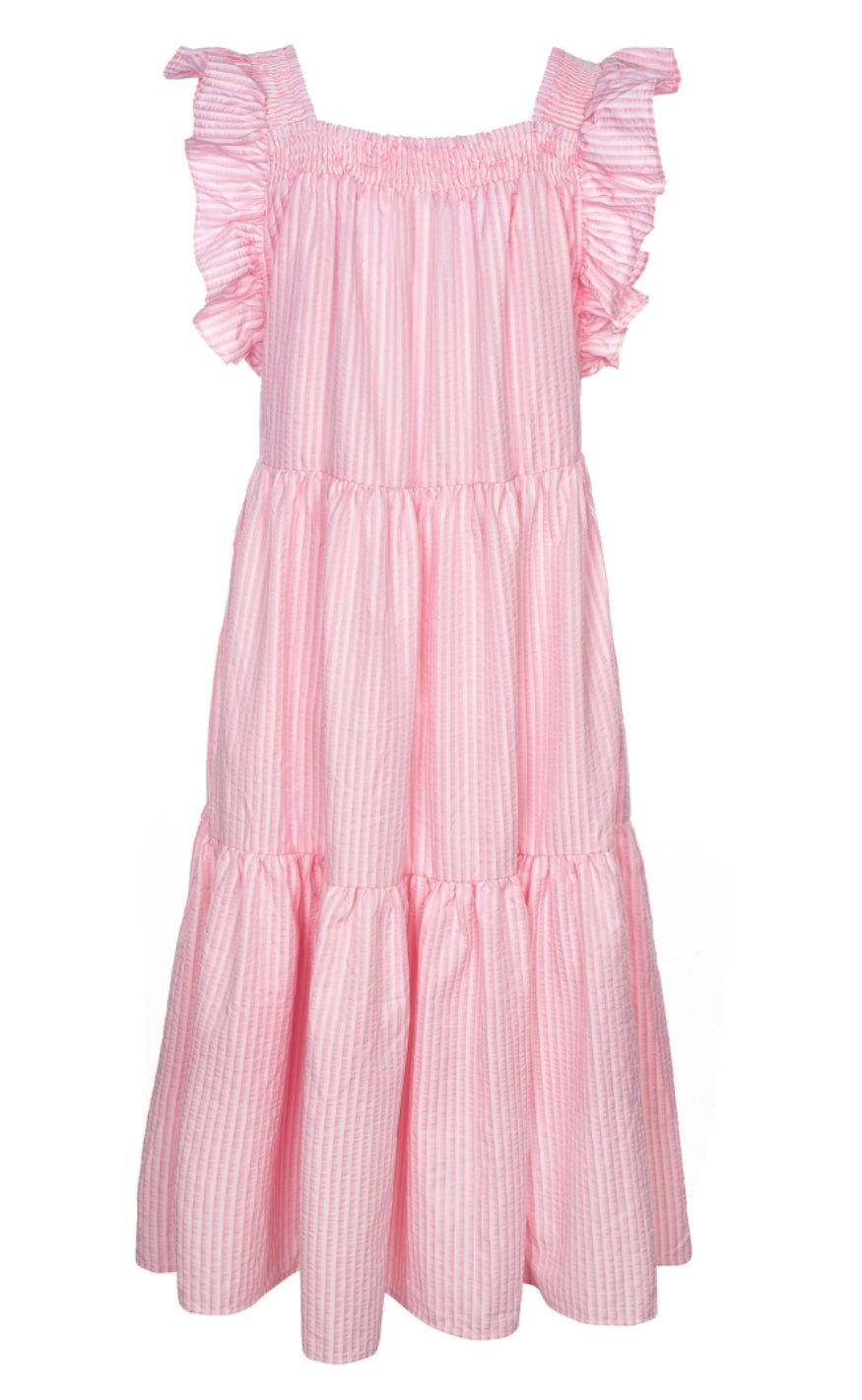 One Two Luxzuz Kjole - Rufusana - Sachet Pink