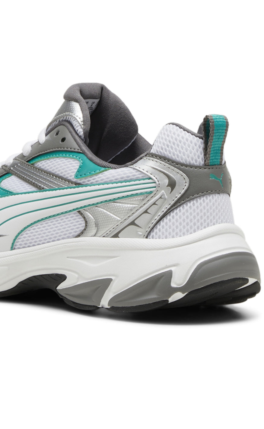 Puma Sneakers - Puma Morphic- White-Sparkling green