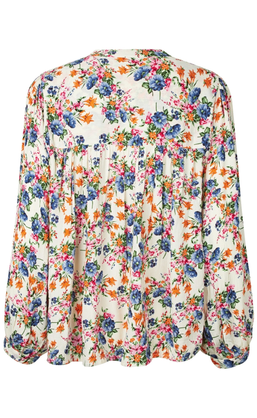 Lollys Laundry Skjorte - Elif - Flower Print