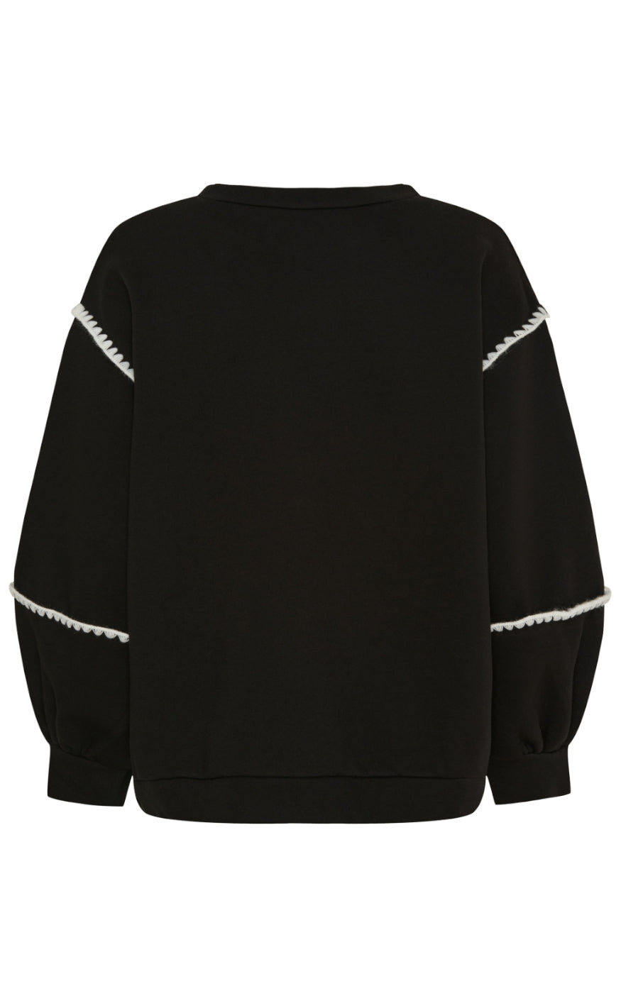 Marta Du Chateau Sweater - 6383 Kelly - Black