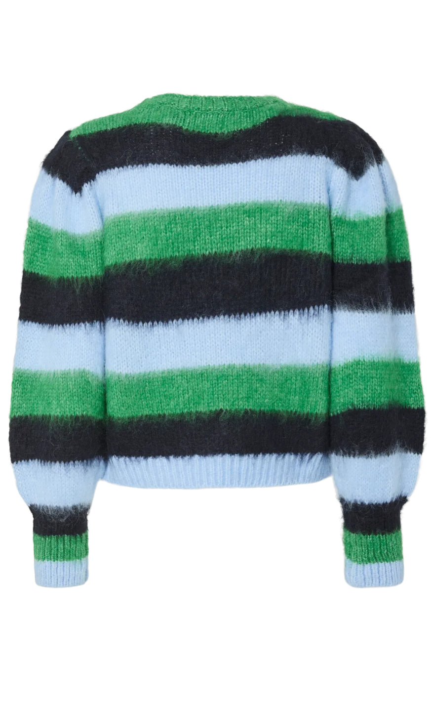 Pieces GenserGenser - Ficca - Green/Navy Blazer