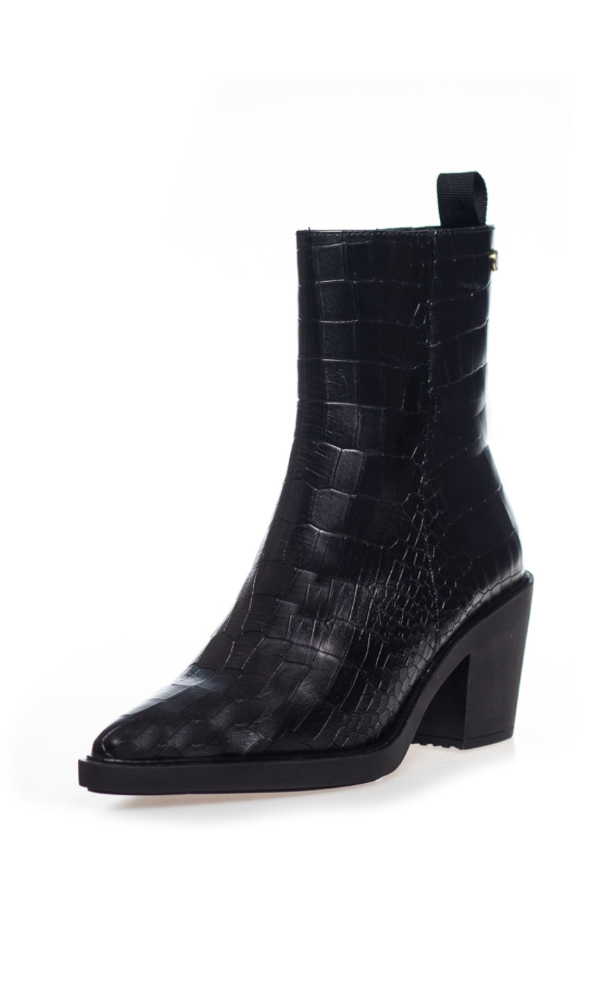 Copenhagen Shoes Støvler -  CPH Original - Black Croco