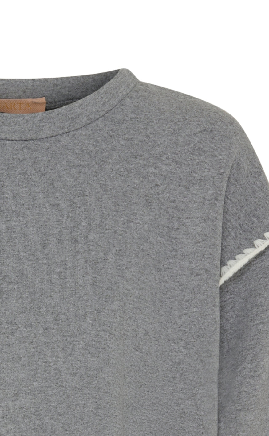 Marta Du Chateau Sweater - 6383 Kelly - light Grey
