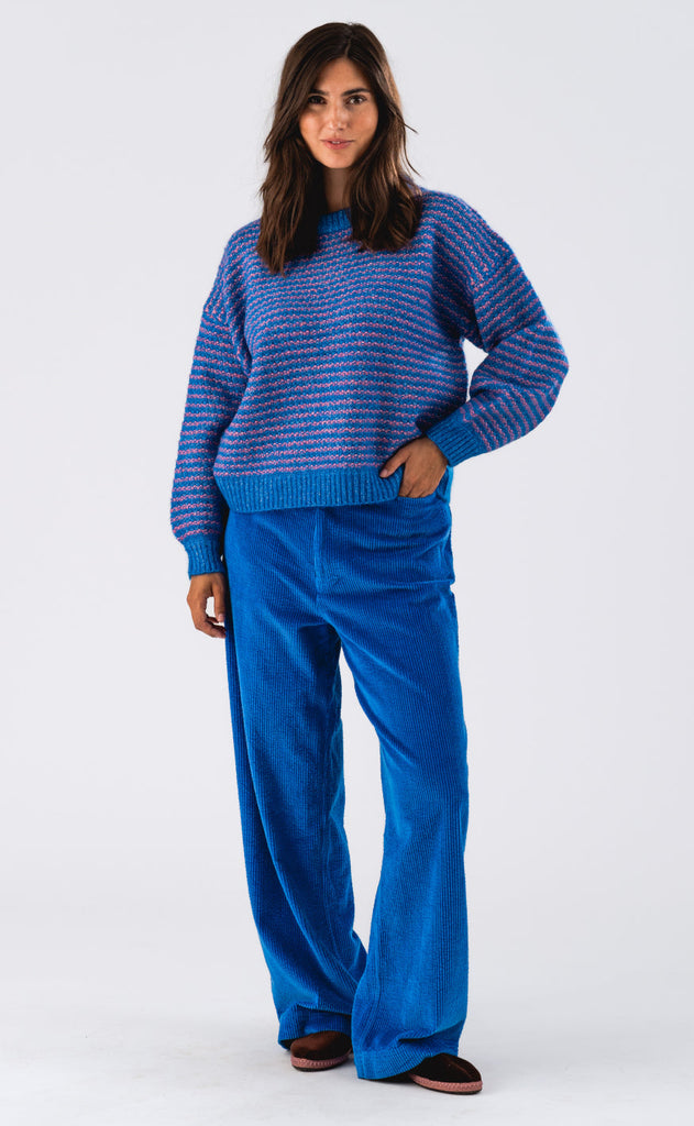 Lollys Laundry Jumper - Terry - Blue