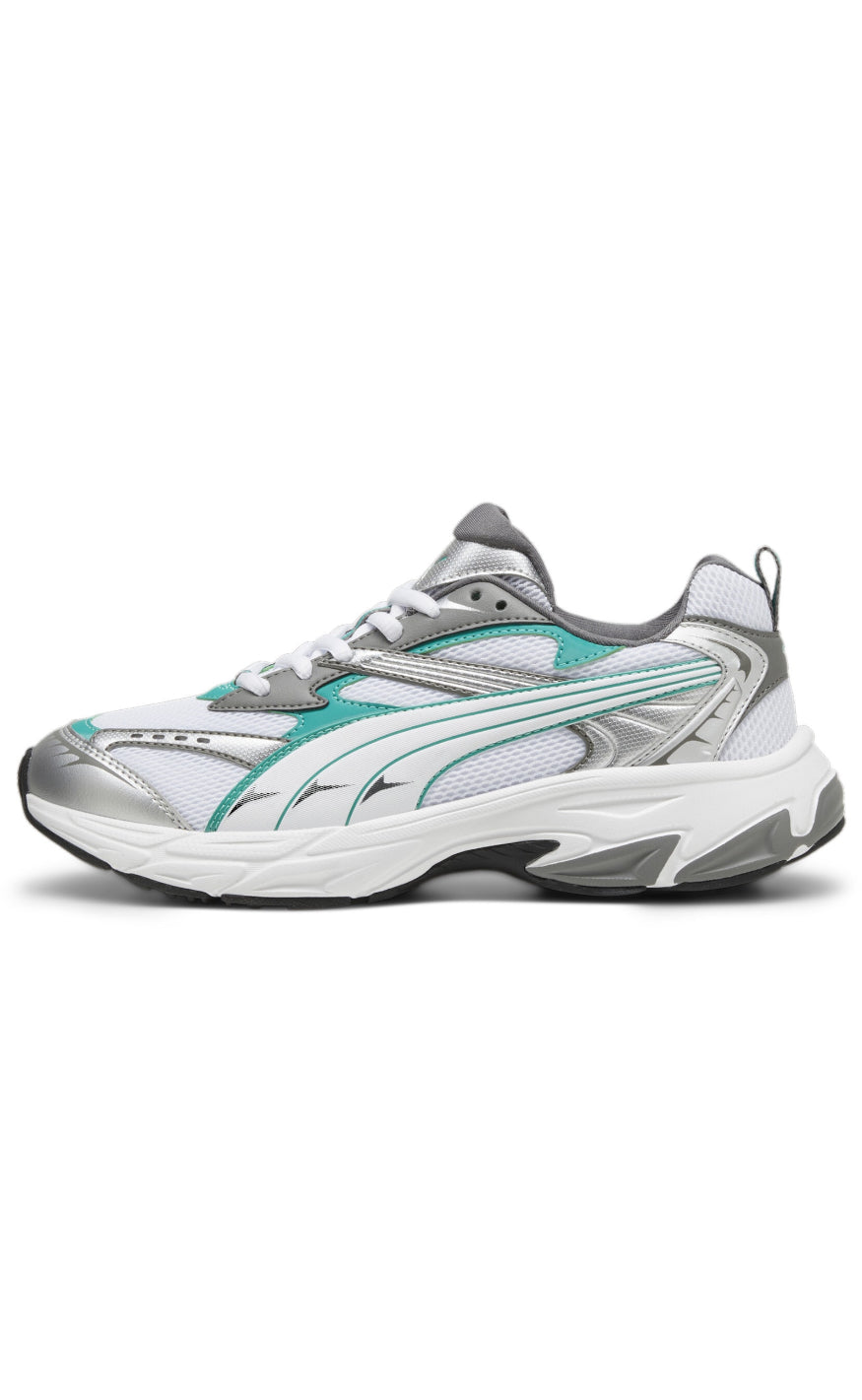 Puma Sneakers - Puma Morphic- White-Sparkling green
