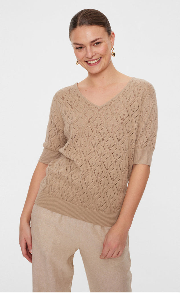 Freequent Pullover - Dodo - Simply Taupe