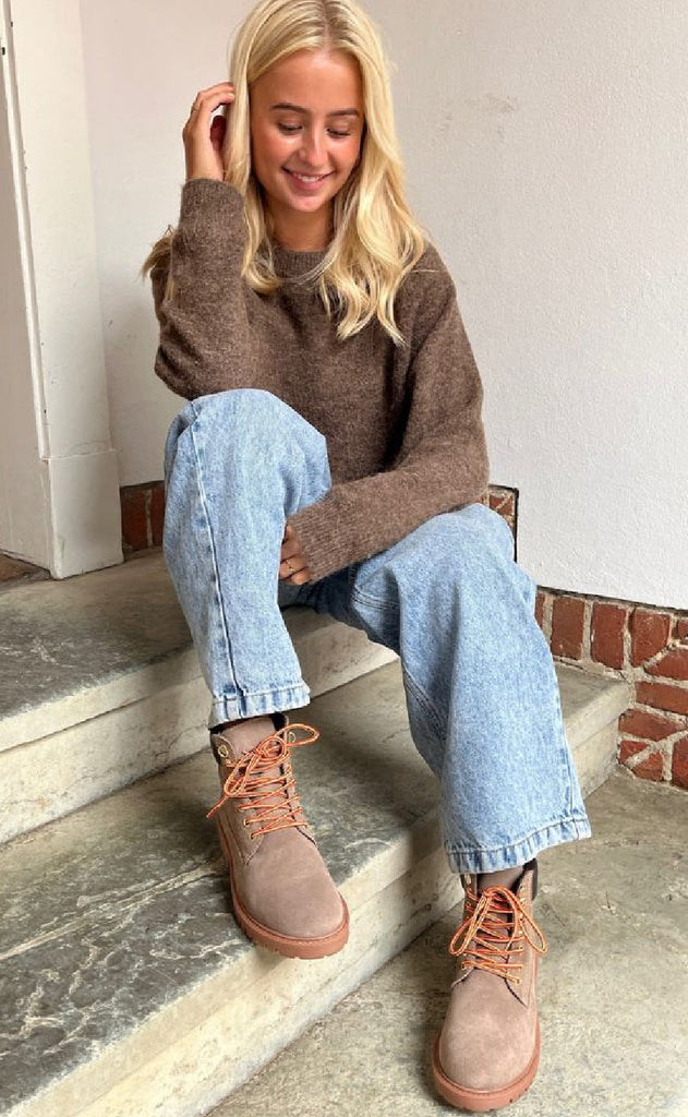 Copenhagen Shoes Støvler - The Real Walk - Sand