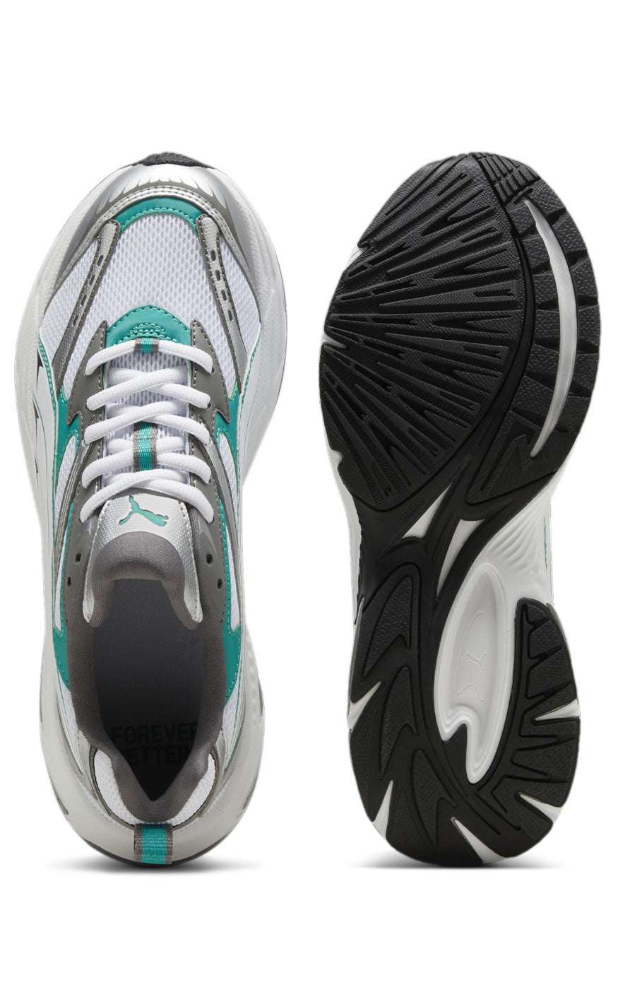 Puma Sneakers - Puma Morphic- White-Sparkling green