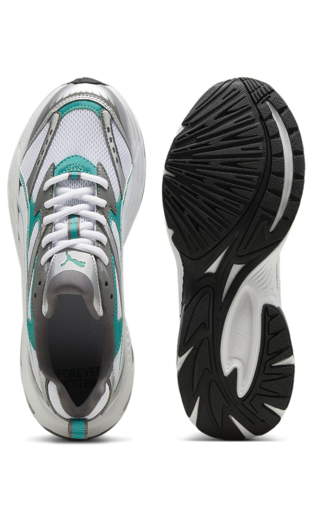 Puma Sneakers - Puma Morphic- White-Sparkling green