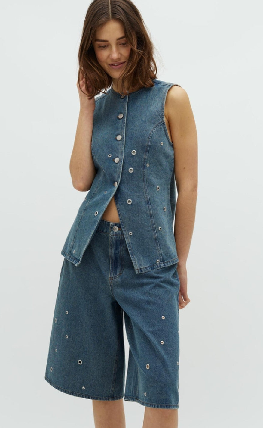 Global Funk Shorts - Talina - Light Mud Wash