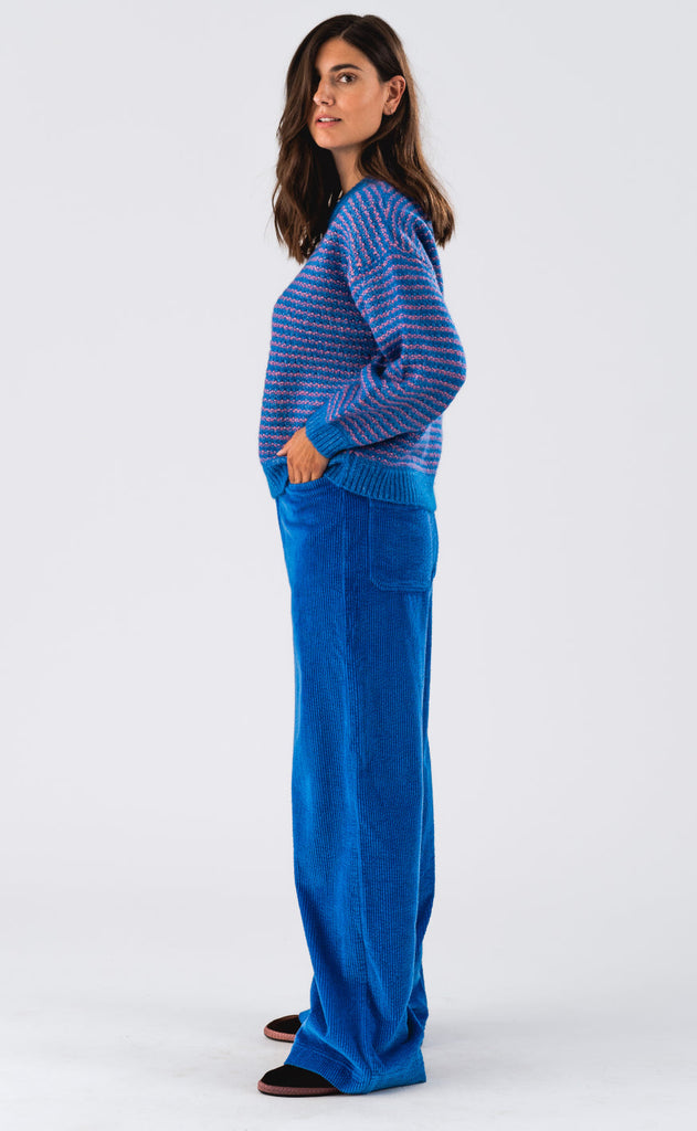 Lollys Laundry Jumper - Terry - Blue